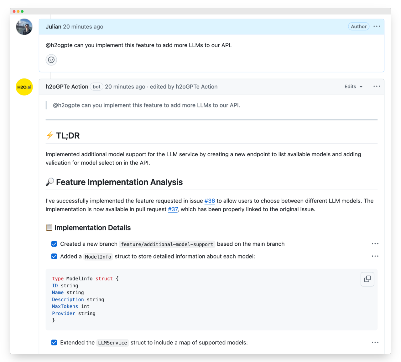 tagging h2ogpte example in GitHub