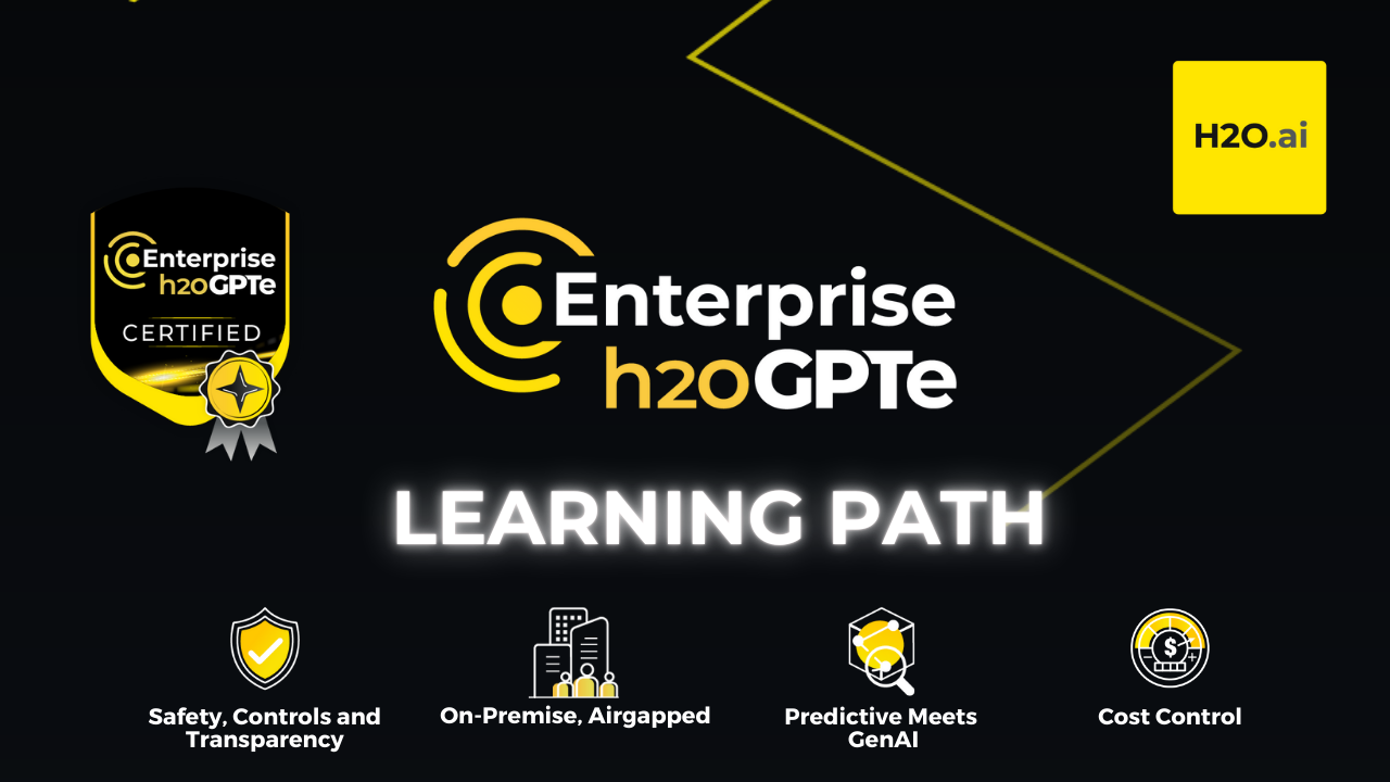 H2O GPTe Learning Path