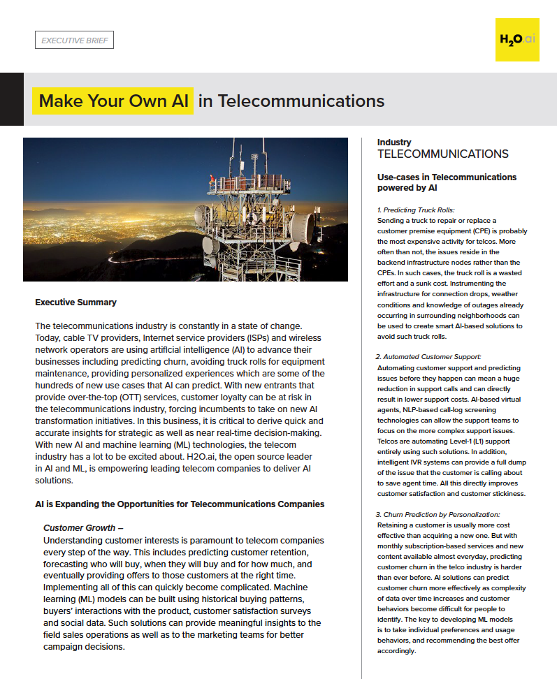 AI in Telco AI in Telco PDF Cover