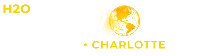 H2O GenAI World Training Charlotte logo in yellow and white 