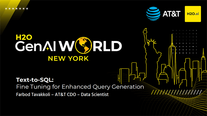 Farbod Tavakkoli, AT&T CDO - Data Scientist