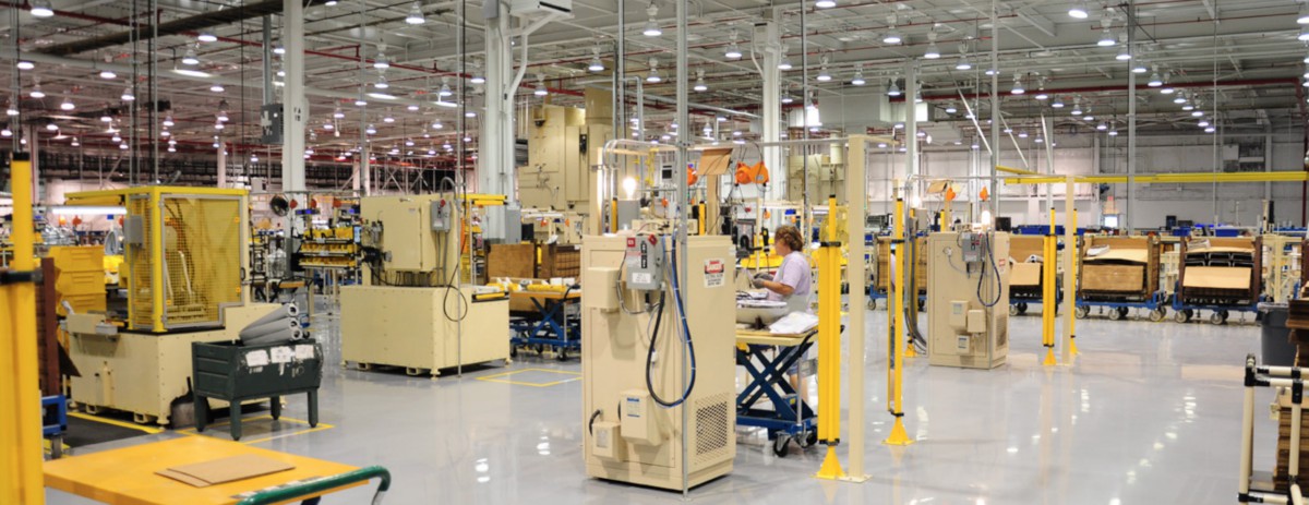 picture of a manufacturing plant