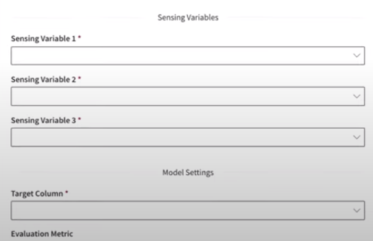 Sensing variables