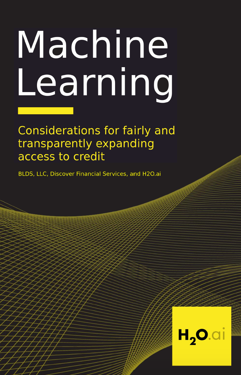 Cover - Machine Learning - Considerations for Fairly and Transparently Expanding Access to Credit