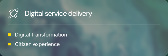 Digital Service Delivery