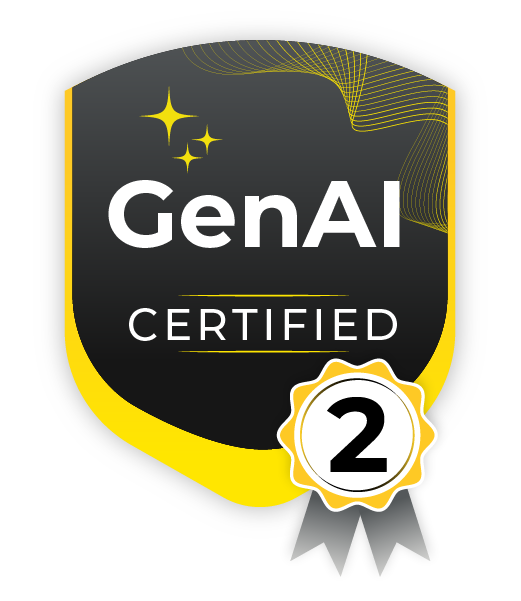 GenAI Level 2 Certified Badge