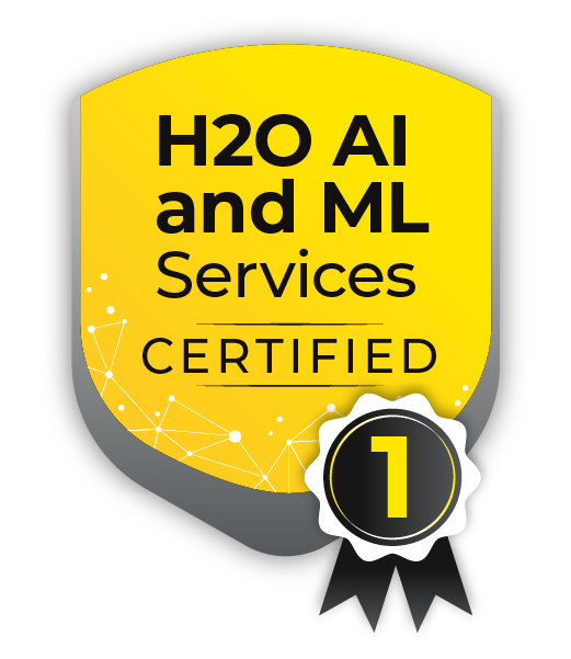 H2O AI & ML Services Badge 1 H2O.ai Certificate