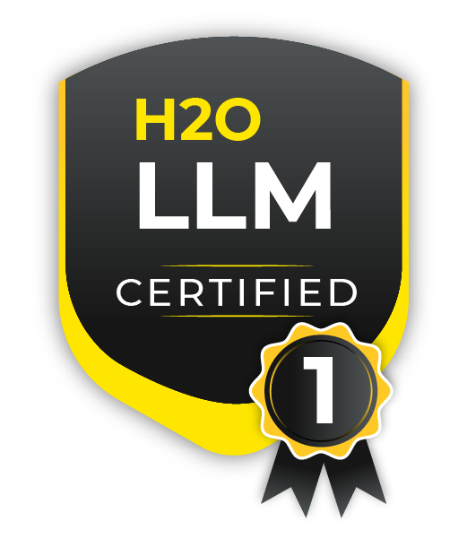 H2O.ai Certificate